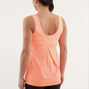 Lululemon Run: Tame Me Tank Pop Orange / flash